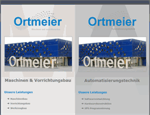 Tablet Screenshot of h-ortmeier.de